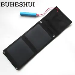 Buheshui Новые 8 Вт складной Панели солнечные Зарядное устройство для iPhone/мобильный Запасные Аккумуляторы для телефонов Солнечный Батарея