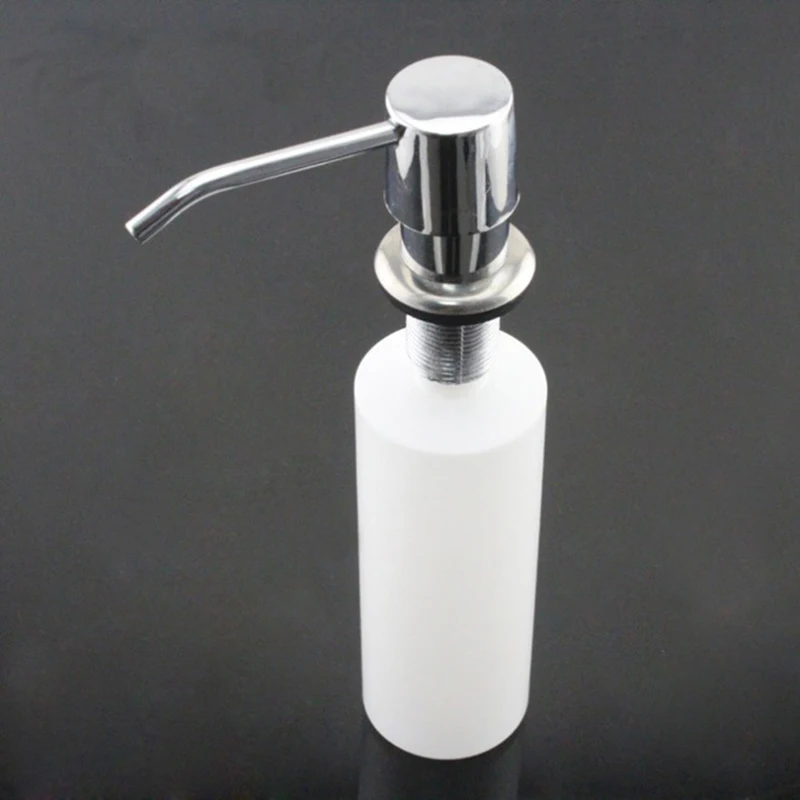 300ml Plastic+Stainless Steel Bathroom Kitchen Sink Liquid