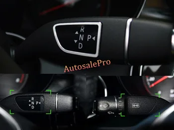 

For Benz ML W166 / GL X166 2012 2013 2014 2015 Console Gear shifte knob Grip cover trim 2pcs