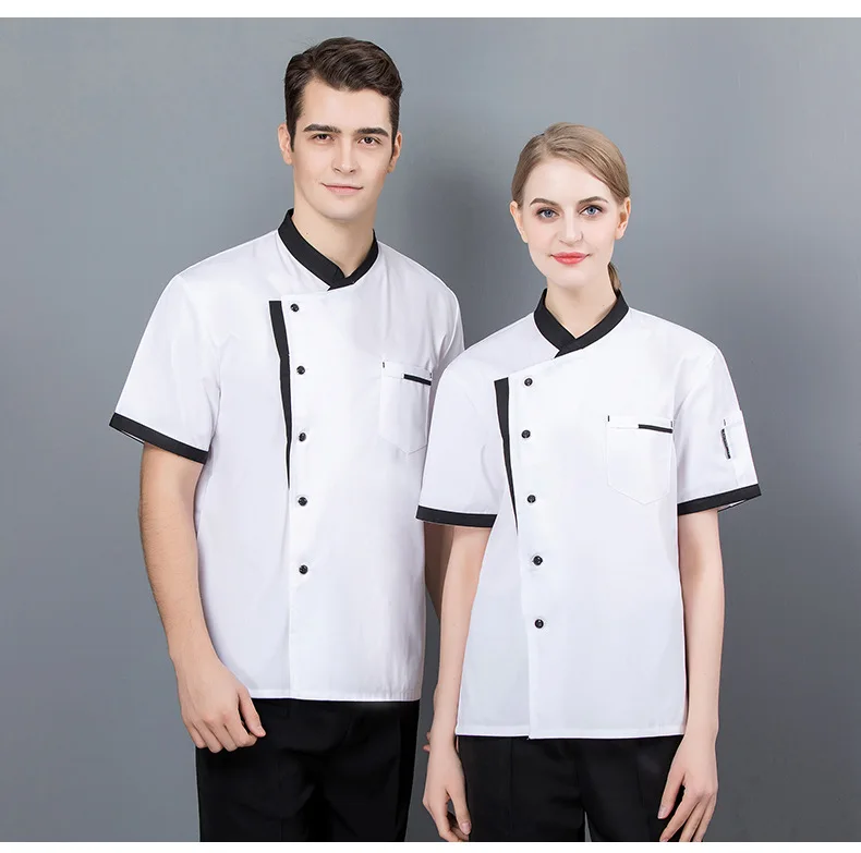 Кухонная унисекс форма Chef ресторанный пиджак пальто для готовки мужская и