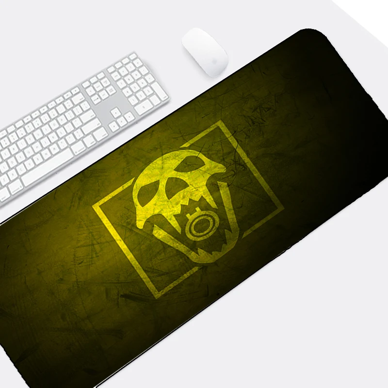 

Mairuige the big large size pc computer table mouse pad Tom Clancy's Rainbow Six Siege Logo Pattern printed rubber mousepad mat