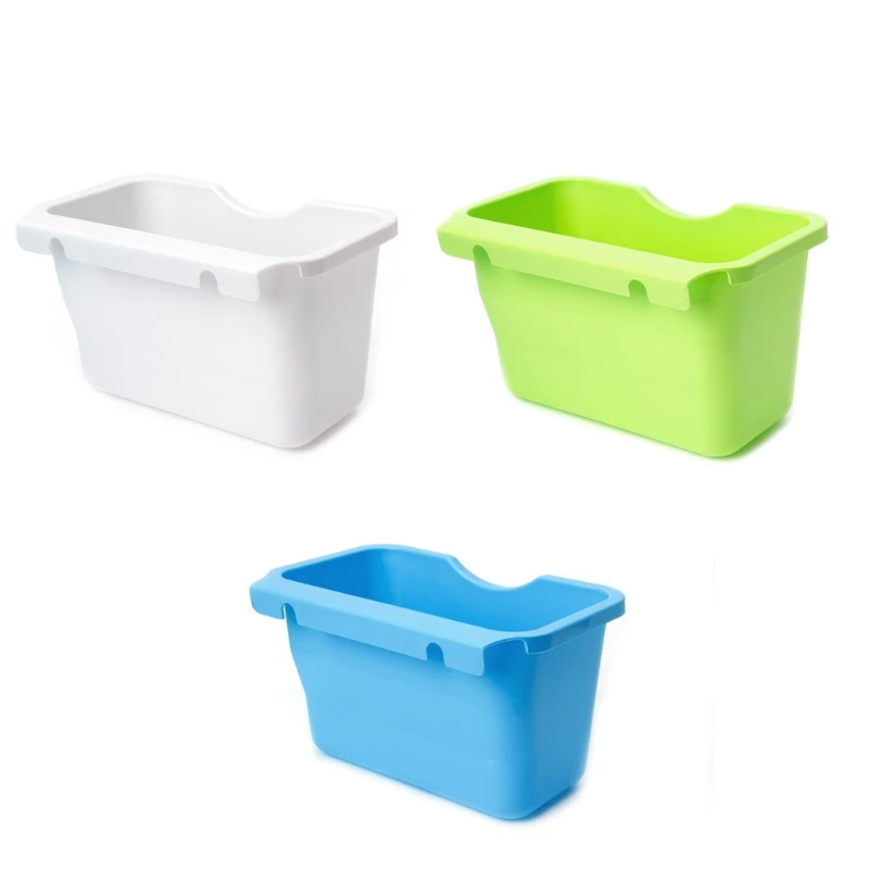 Plastic Kitchen Cabinet Door Hanging Trash Garbage Can Cleaners