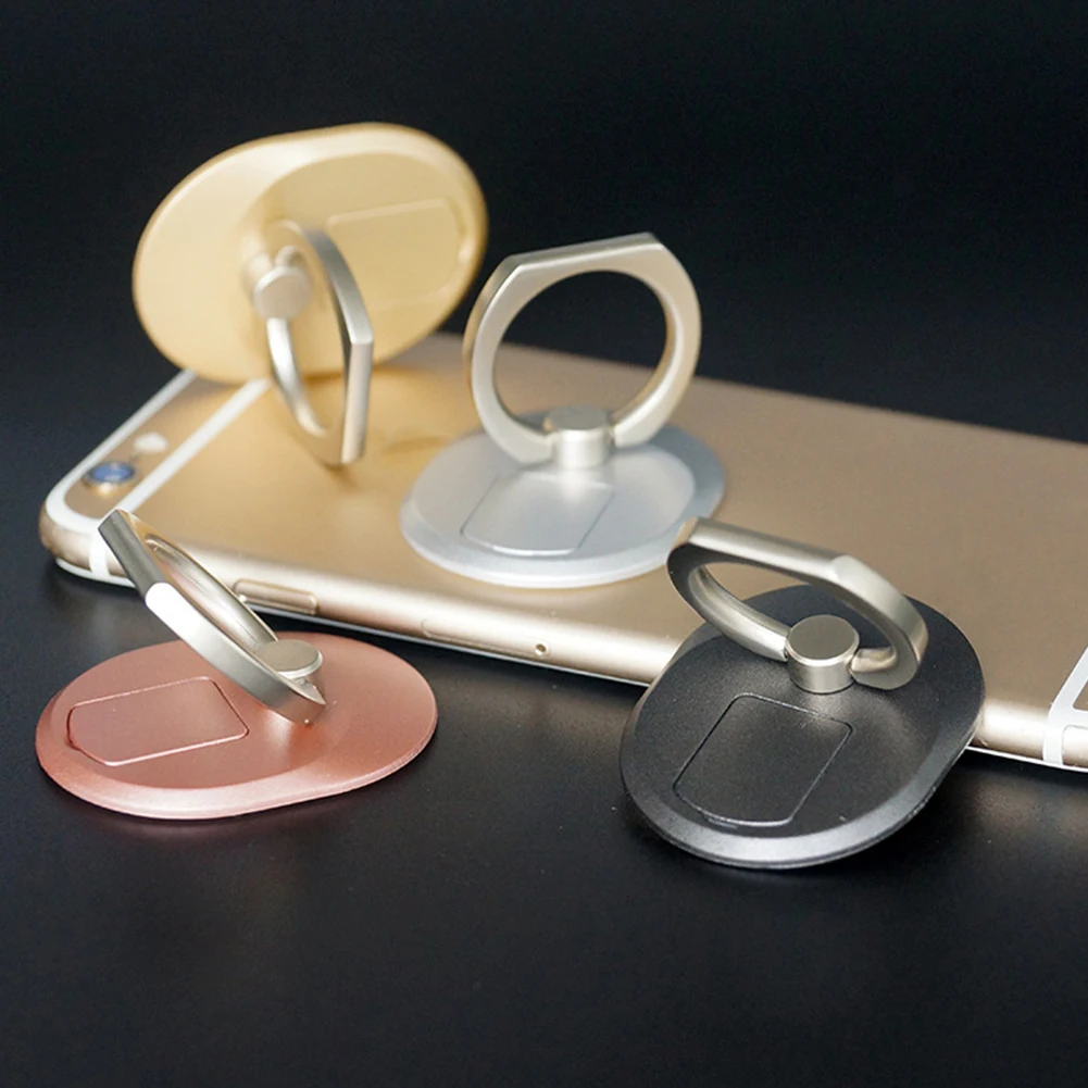 Alloet 1pcs 360 Degree Stand Luxury Metal Finger Ring Mobile Phone Smartphone Stand Holder For iPhone Samsung Huawei Xiaomi Alloet 1pcs 360 Degree Stand Luxury Metal Finger Ring Mobile Phone Smartphone Stand Holder For iPhone Samsung Huawei Xiaomi