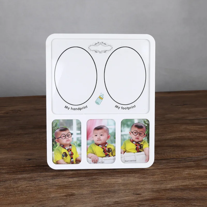 Рамка для фотографий сделай сам новорожденных ручная печать пищевая InkPad