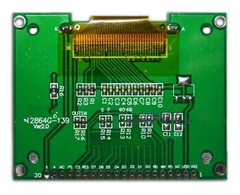 20PIN COG 12864 lcd ST7565R Привод IC 3,3 V 5V зеленый/синий/белый Подсветка SPI/параллельный интерфейс