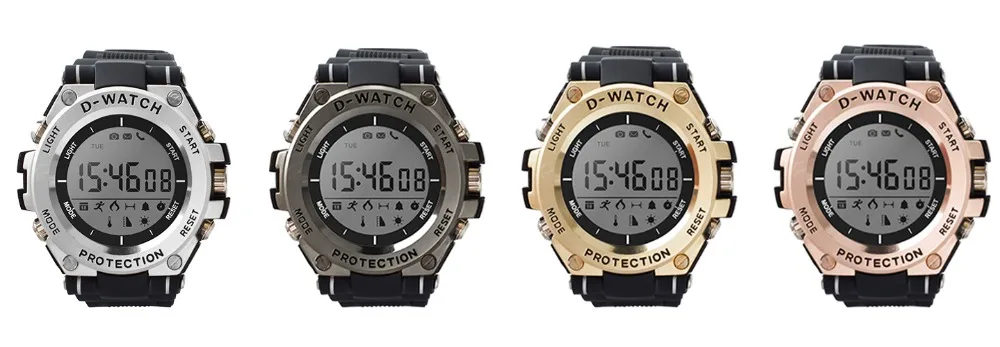 01C Outdoor Sports Bluetooth Smart Watch IP68 Waterproof Smart Watch Brace Support Heart rate meter Step Long standby