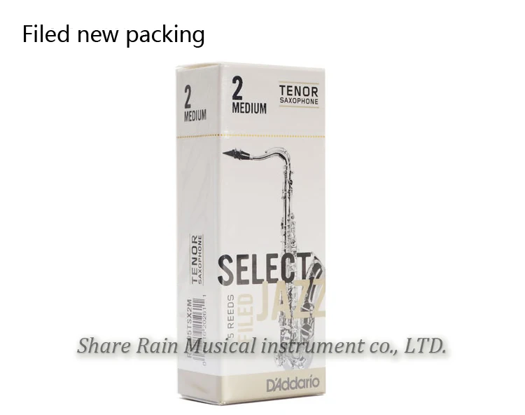 The United States RICO SELECT JAZZ tenor sax reeds Unfiled and Filed