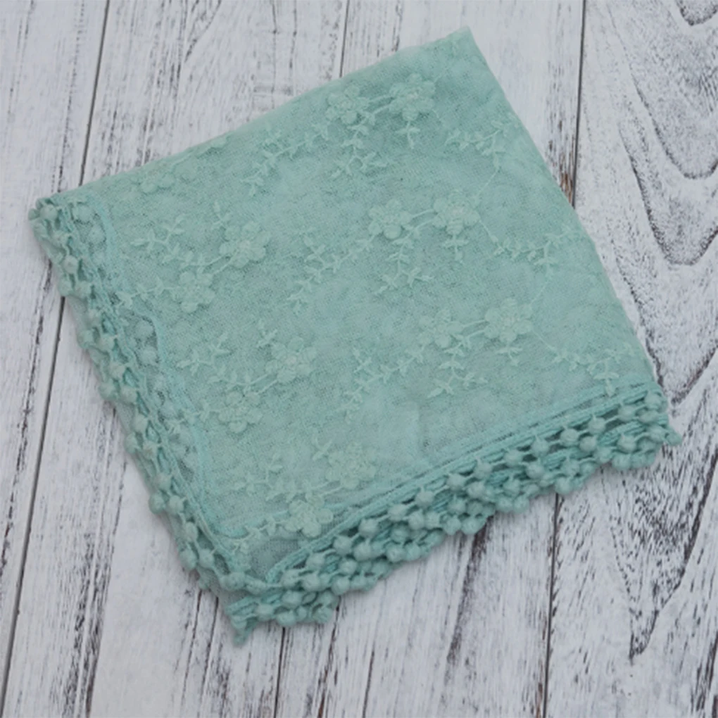 

Baby Soft Summer Lace Swaddle Blanket Wrap Floral Swaddler Infant Cloth Newborn Photography Props Blankets