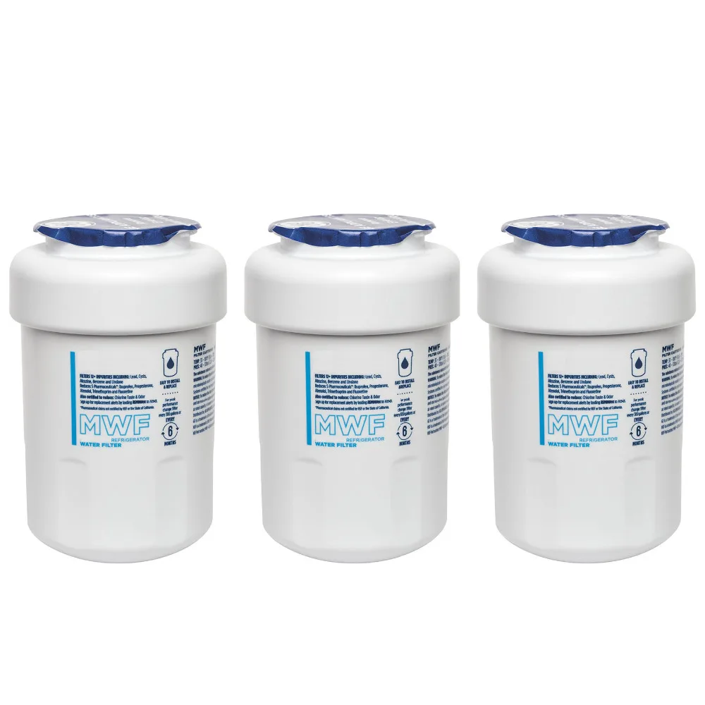 

New Best Water Filter General Electric MWF Smartwater Refrigerator Water Filter Cartridge Replacement for GE MWF 3 Pcs/lot