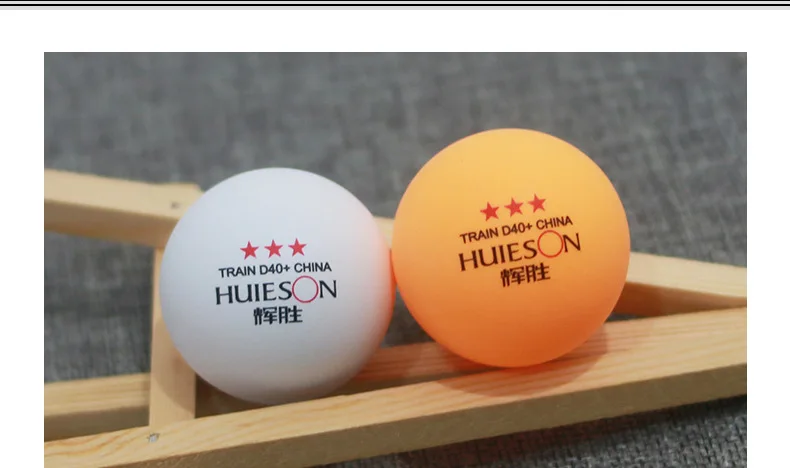 20 шт./лот, 3 звезды, материал, белые оранжевые мячи для настольного тенниса, 40+ ABS Пластиковые Мячи для пинг-понга