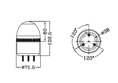 cheap lampada de alarme 02