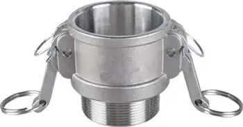 

1/2in. and 3/4in. Stainless Steel Type B Camlock Coupling
