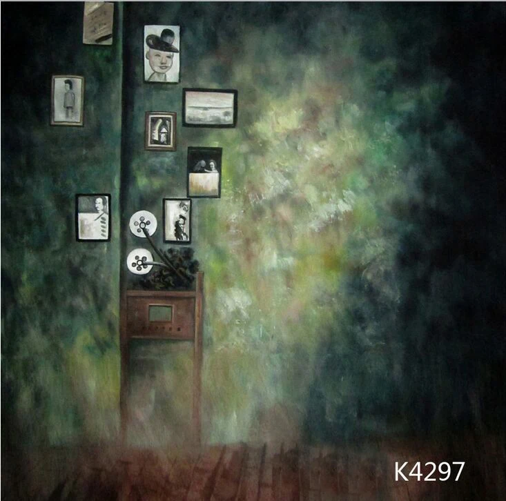 Buy Professional 10*20ft Hand painted muslin backdrop,photo background K4297