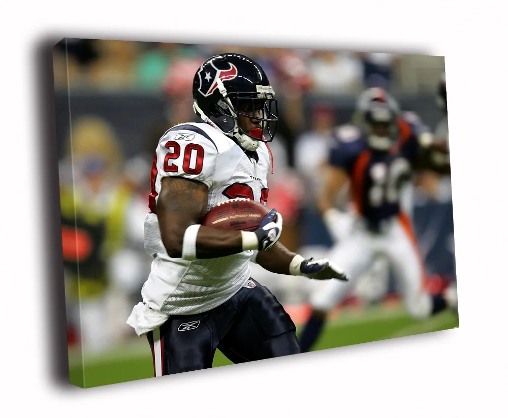 

HD Canvas Printings Painting-Steve Slaton Houston Texans NFL Football Sport Art D5536