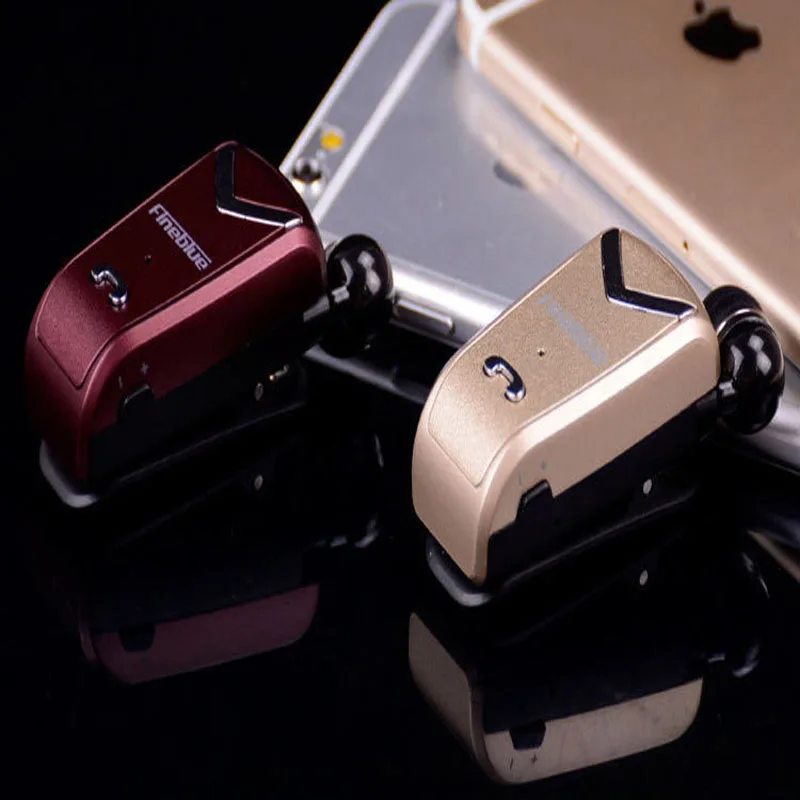 FineBlue F V2 Bluetooth Earphone Auriculares Mini Version Calls Remind Wear Clip Headphone for Business Driving Music Headset