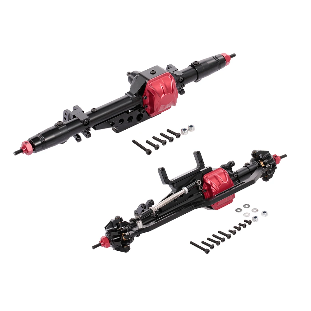 

High Performance RC Car Front Rear Bridge Axle Metal for 1/10 AXIAL WRAITH RR10 90048 DIY Parts