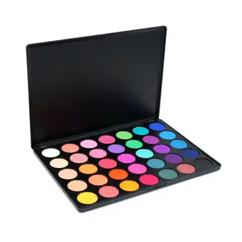 

35 Color Eyeshadow Pallete Gorgeous Silky Powder Professional Nature Make up Palette Smoky Warm Matte Shining Eye Shadow 35B