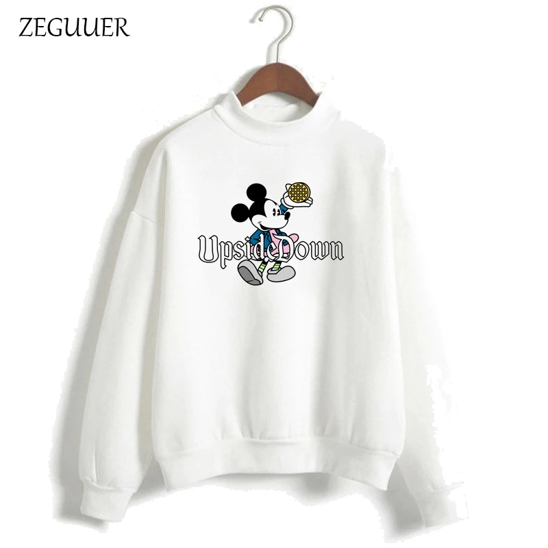 

Vintage Waffles Variant Stranger Things Hoodies Women Harajuku Pink Cartoon Sweatshirt Streetwear Hipster Clothes