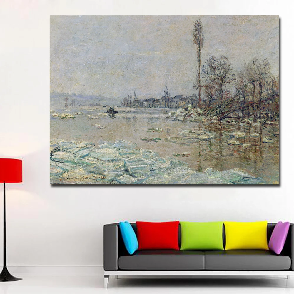 Самодельные картины Impression Sunrise Monet Знаменитые Картины репродукции HD печать