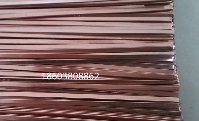 10 шт. серебряный электрод медный фосфор температура пайки фиолетовый плоский