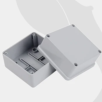 

2pcs IP66 Waterproof Outdoor Junction Box 100*100*50 Mm/160*45*55mm Plastic ABS Adaptable Enclosure