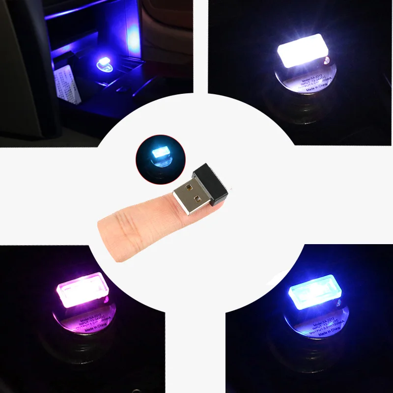

Car LED Interior USB atmosphere light decoration lamp Emergency Lighting PC Portable Plug and Play Auto interior Products