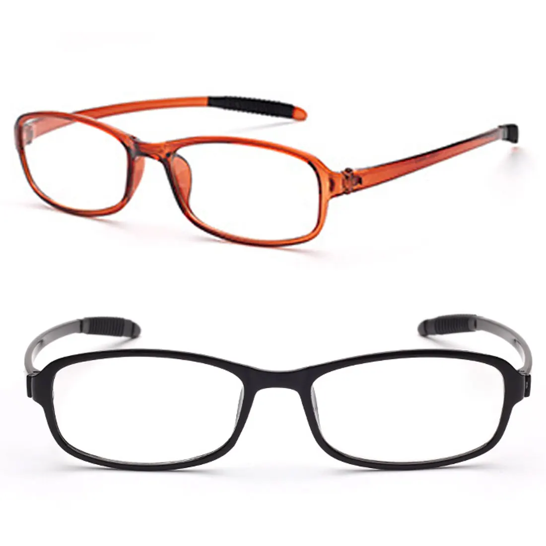Нескользящие резиновые ультралегкие очки для чтения, Для Ухода За Зрением, для мужчин и женщин, бифокальные полимерные противоскользящие очки, диоптрий