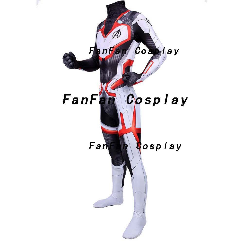 Newest Avengers 4 Cosplay Costumes Lycra 2019 Avengers Endgame film Quantum Realm Team Bodysuits Jumpsuits for Adult Kids