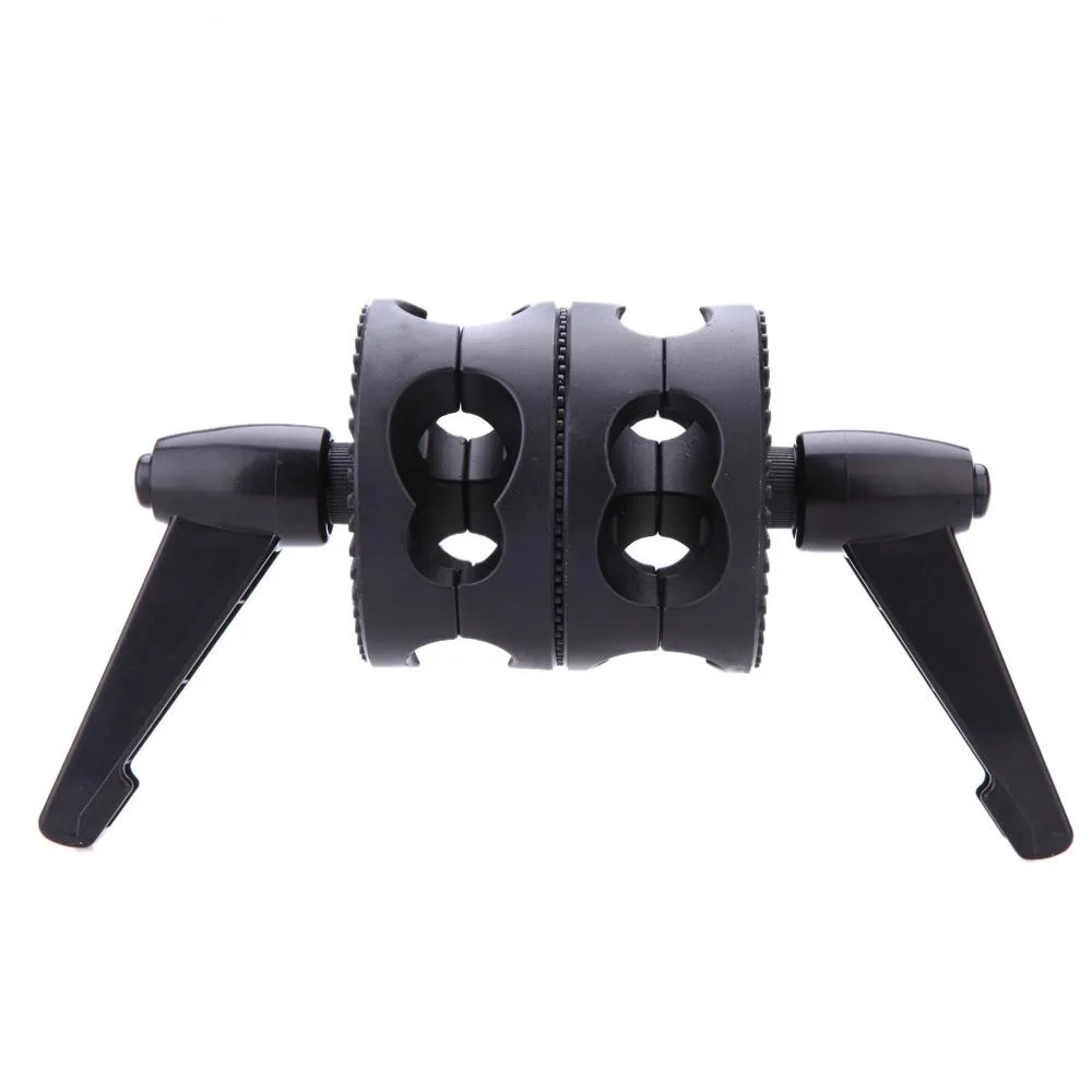 

Andoer Dual Swiveling Grip Head Angle Clamp for Photo Studio Boom Arm Reflector Holder Stand
