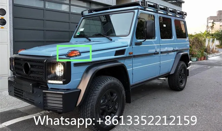 G class w463 поворотные лигаты для G63 G65 G500 G350 G400 М стиль сигнальная лампа Поворотный Светильник черный цвет Поворотный Светильник s