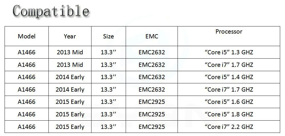 A1496 батарея для Macbook Air 13,3 ''ноутбука A1466 батарея MD760 MD761 2013- год