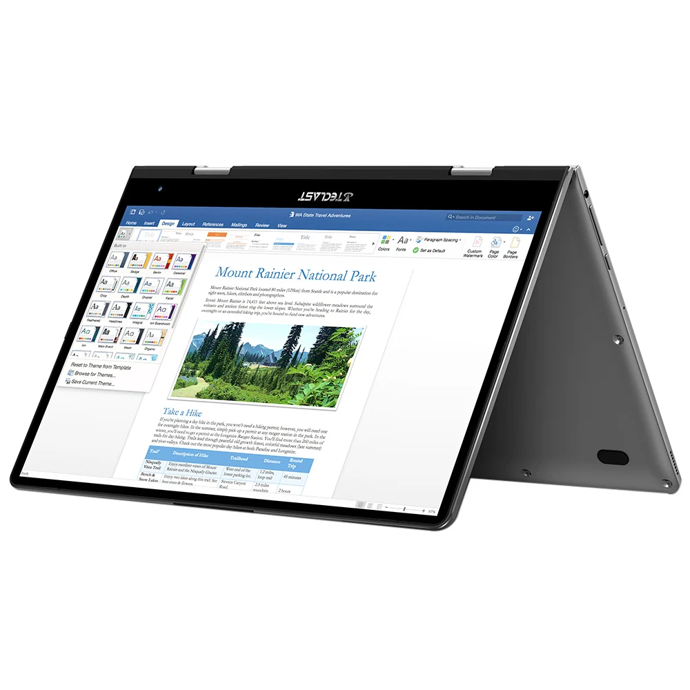 Ноутбук Teclast F5R 11 6 ''ноутбук Windows 10 Intel APLLO LAKE N3450 1 ГГц 8 Гб ОЗУ 256 ГБ SSD вращение на
