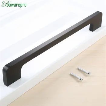

bowarepro 192MM Furniture Handle Wardrobe Door Pull Dresser Drawer Handle Kitchen Cupboard Handle Cabinet Knobs and Handles HOT