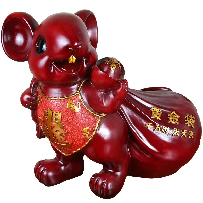 Милая мышь копилка Lucky Mouse подарок с отверстием к празднику детский на день