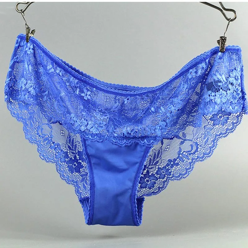Sexy Women Female Briefs Panties Brand Lace Underwear Womens Nylon Underware For Lady Intimates 2017 (11)