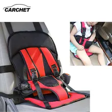 CARCHET Kids Baby Car Safety Cover Strap Adjuster Pad Harness Children Seat Belt Clip Red Baby Child Protector Car Seat Cover