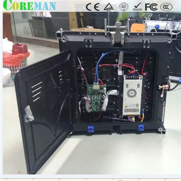 

P4 full color led screen cabinet p4p8 cabinet 512*512mm p4p5 led video wall