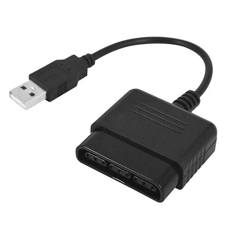 Высокое качество 1 шт. USB адаптер конвертер кабель для игрового контроллера для PS2 для PS3 pc Аксессуары для видеоигр