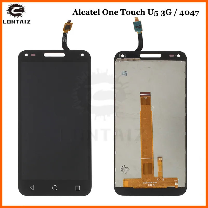 

5.0"For Alcatel One Touch U5 3G 4047 4047D 4047G OT4047 OT4047G OT4047D LCD Display Touch Screen Digitizer Assembly