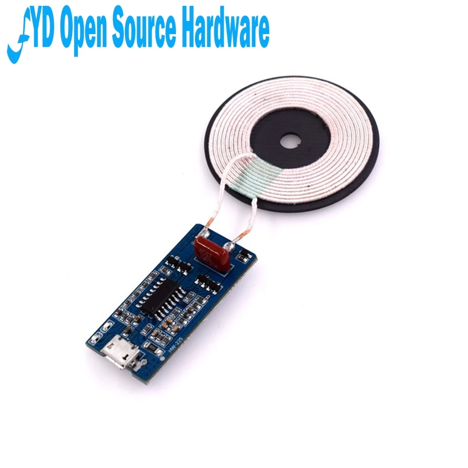 HYY-YY DIY Charger Module Transmitter Pcba Circuit Board with DIY Coil Charging 5W Qi Charging Standard Circuit Board Drill Bits HYY-YY DIY Charger Module Transmitter Pcba Circuit Board with DIY Coil Charging 5W Qi Charging Standard Circuit Board Drill Bits