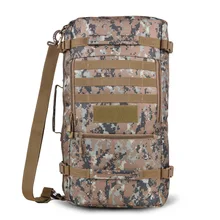 Mujeres Bolso Del Alpinismo 50L Deporte al aire libre Camping Senderismo Hombres Bolsas de Viaje Mochilas Tácticas de Camuflaje Mochila Portátil