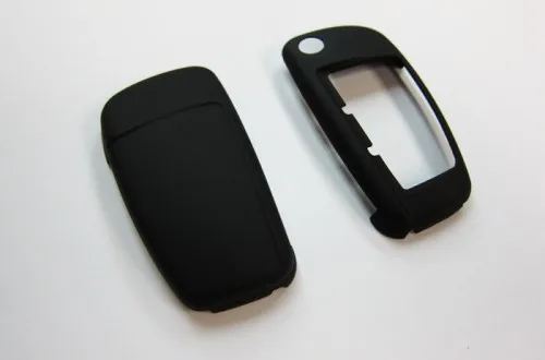 

BLACK Remote Flip Key Cover Case Skin Shell Cap Fob Protection Hull S Line for Audi A3 A4 A6 Q5 Q7 TT R8