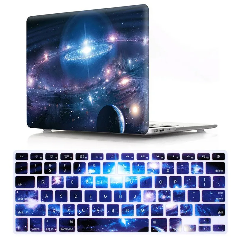 HD шаблон жесткий чехол для ноутбука для MacBook Air Pro retina 12 13 15 15,4 13,3 дюймов с крышкой клавиатуры для Air 13 A1466 A1932 - Цвет: Pattern K