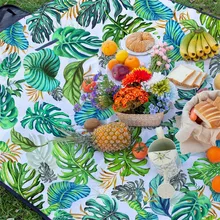 Водонепроницаемый пляжное одеяло Открытый портативный коврик для пикника Кемпинг наземный коврик матрас Открытый Кемпинг коврик для пикника одеяло