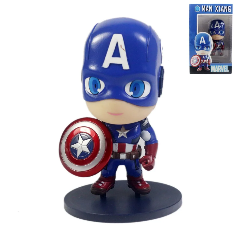 Film Yang Super Hero Hero Lucu Amerika Captain Action Figure Lucu