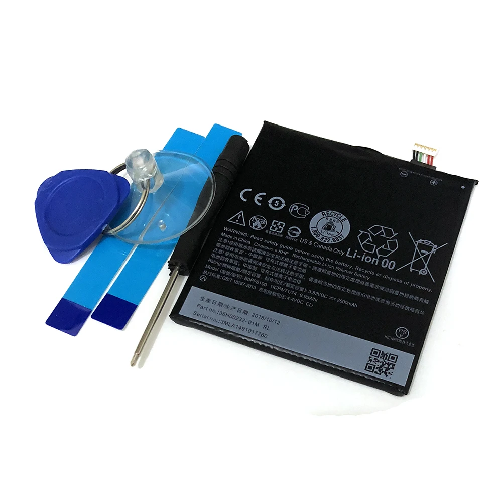

New Good Quality AAA B0PF6100 Phone Battery for HTC 820 D820u D820us ts D826t 826d 826W 2500mAh Real capacity
