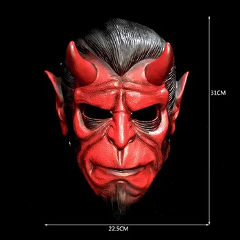 

Hellboy Anung Un Rama COS Mask Ornaments Creative Art Craft Life Size 1/1 Resin Action Figure Collectible Model Toy BOX Q731