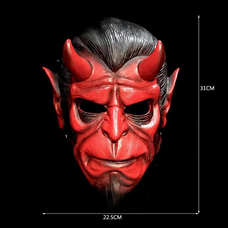 Маска Hellboy Anung Un Rama COS с орнаментом креативное художественное ремесло натуральный