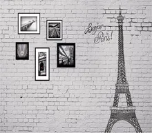 

3d murals custom personalized wallpaper home decoration simple European style brick wall living room sofa children walpaper 3d