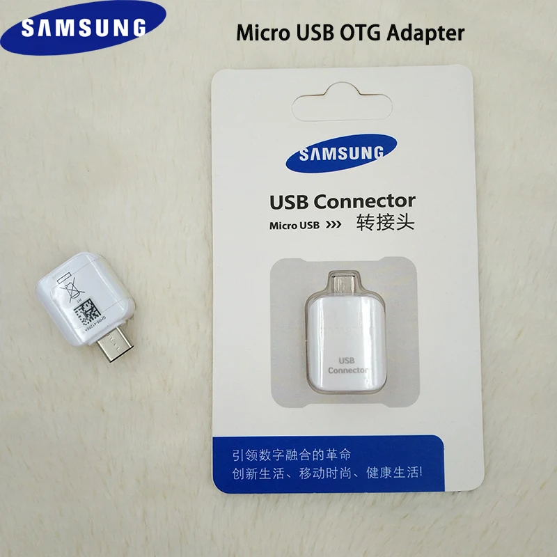 

Original Samsung Micro USB To USB OTG Adapter For Samsung Galaxy S7 Edge J6 J7 C10 A7 A8 A9 Pro Support Pen Drive/Mouse/Keyboard